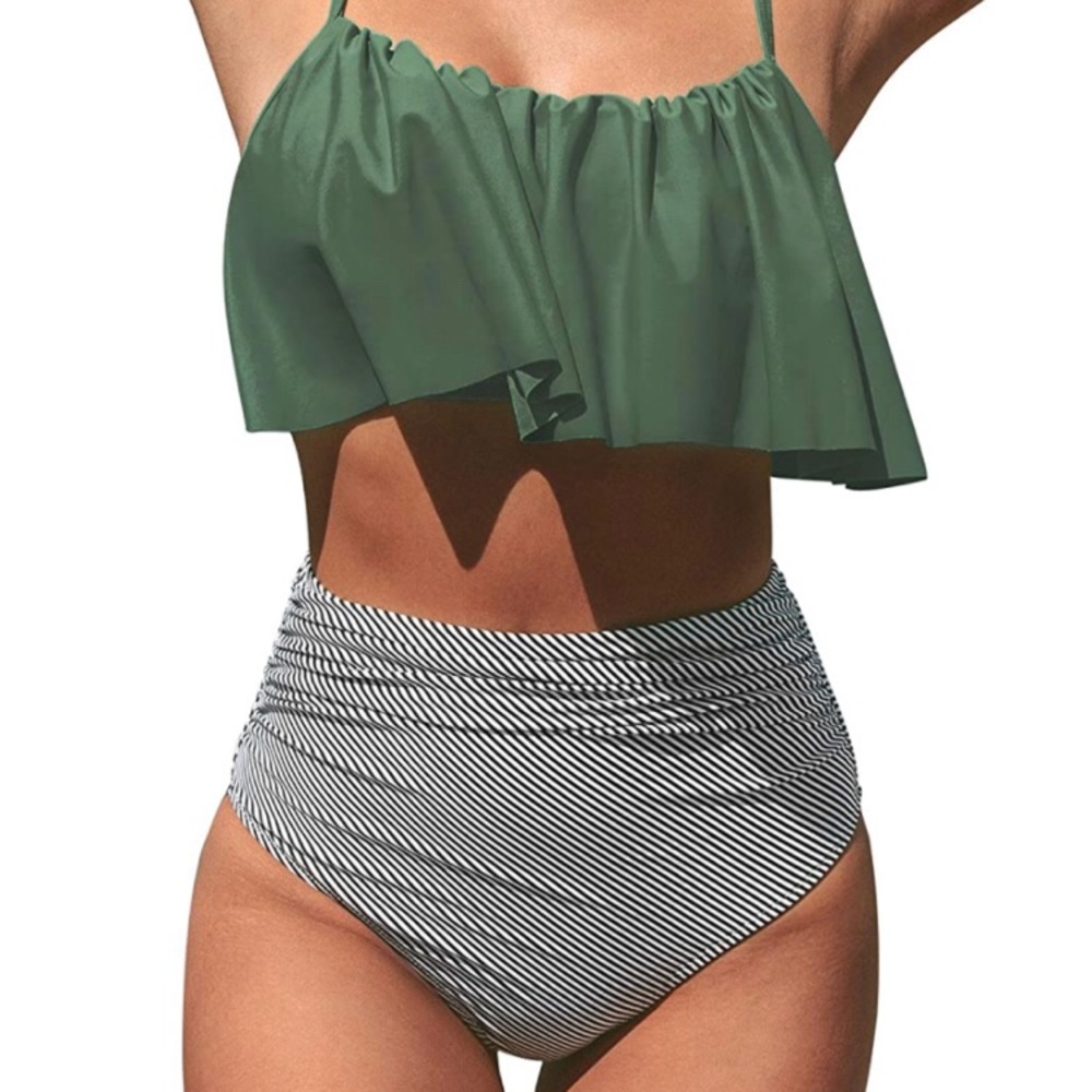 Cupshe High Waisted Bikini